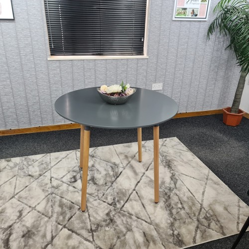 Kitchen dining table round - table,