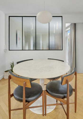 West elm liv dining table - dining, 44in