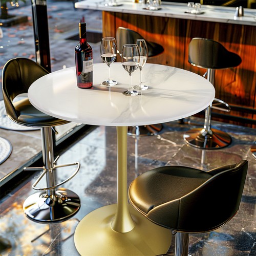 Heavy round tulip dining - heavy,