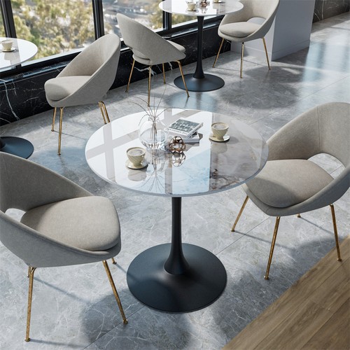 Gorgeous marble kitchen dining - marble,