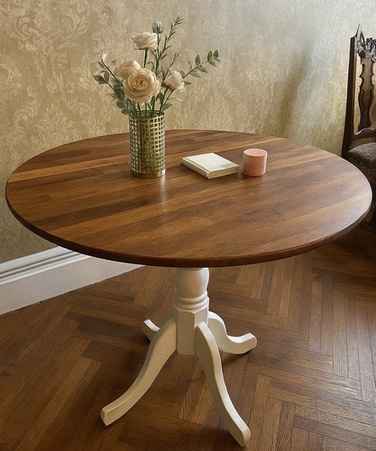 Wooden dining table - dining,
