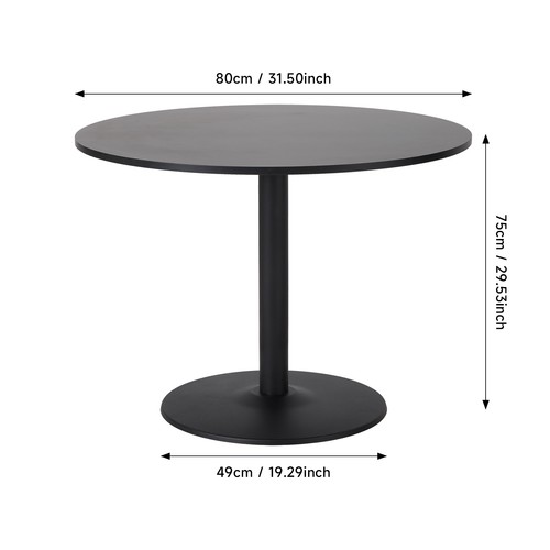 Wooden round dining table - wooden,