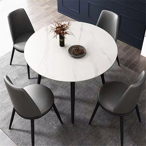 Modern round kitchen dining - round,