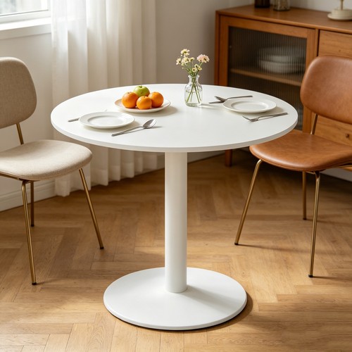 80cm round dining table modern - 80cm,
