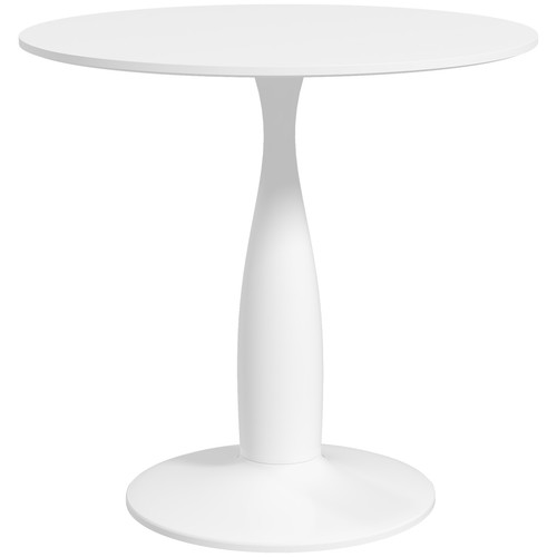 Round dining table with - with, steel