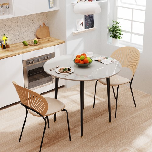 Round 80cm dining table - 80cm,