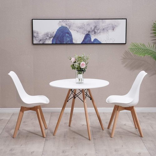 Round dining table and - 80,