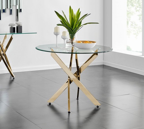 Novara gold round - novara, tempered