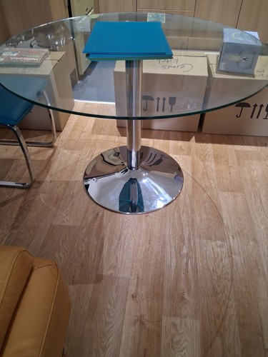 Firm round table glass - firm, &