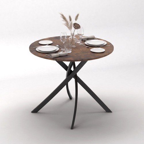 80cm round dining table - round, w/