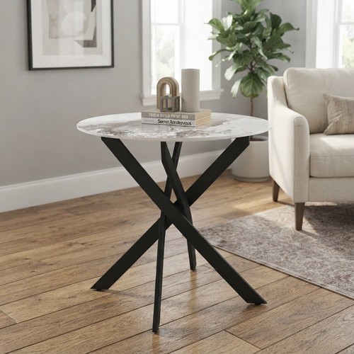 Versatile 80cm round - round, dining