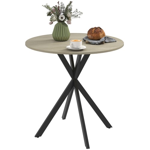 Homcom industrial dining table - dining,