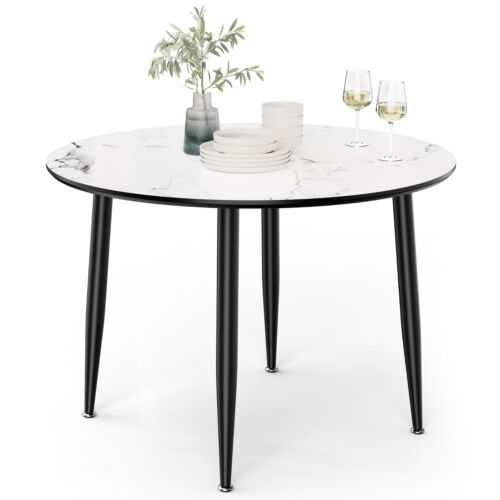 Seater dining table marble - 4,