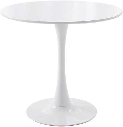 White round pedestal dining - round,