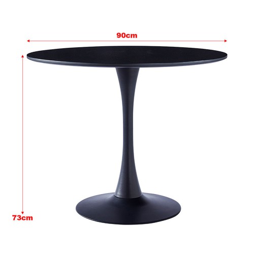 Modern round dining table mdf - table,