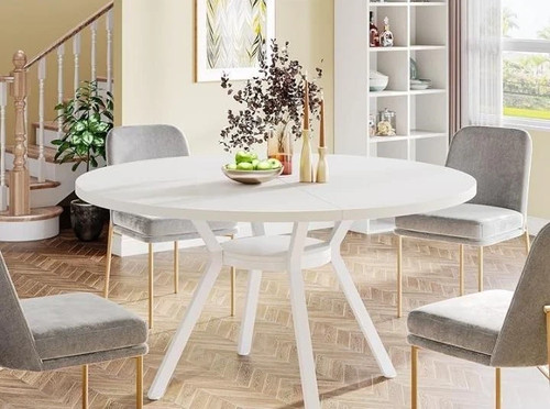 Round dining table for 8 - for, 6-8