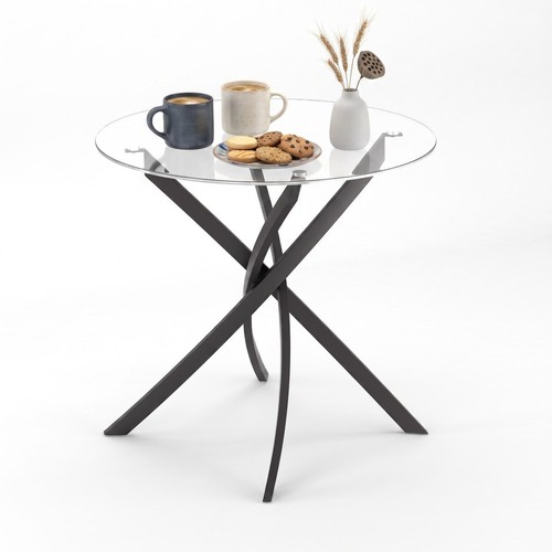 80cm round dining - 80cm, w/