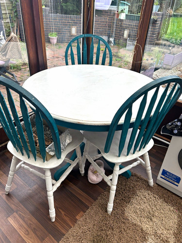 Round dining table - dining, 2