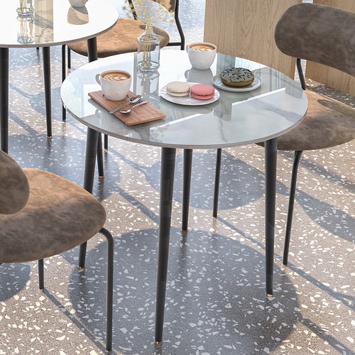 Kitchen dining table white - dining,